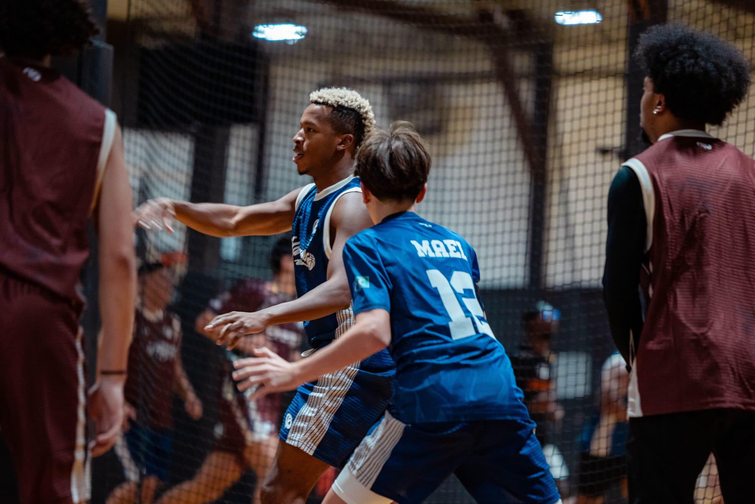 Action de jeu pendant le KC Air Ball